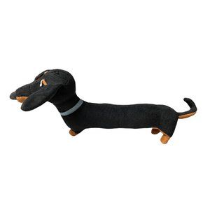Dachshund Plushie 14" Weenie Dog Stuffed Hot Dog Dog